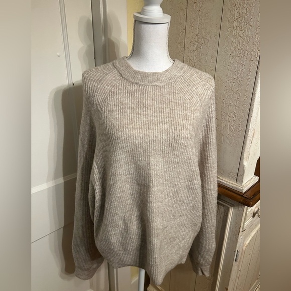 ASOS Sweaters - ASOS women’s Beige Crewneck Sweater